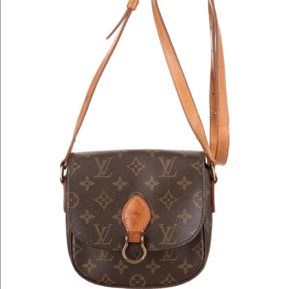 Louis Vuitton Brown Saint Cloud NM Monogram Canvas Crossbody Bag